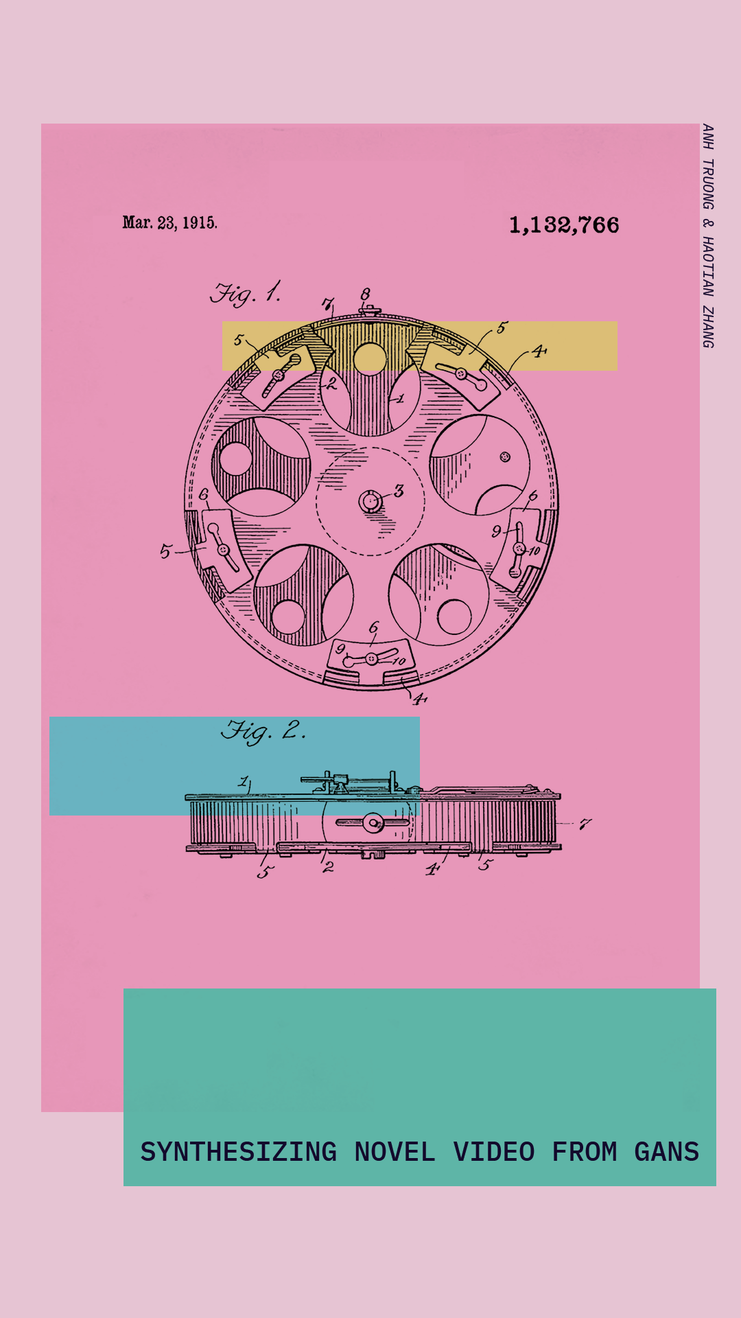 Synthesizing Novel Video from GANS